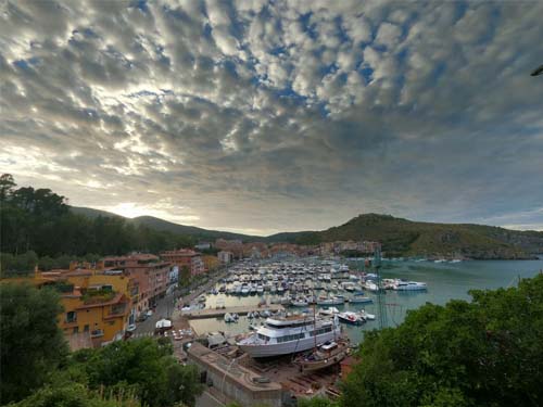 Veduta di Porto Ercole